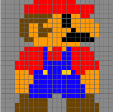 Classic 8-Bit Mario