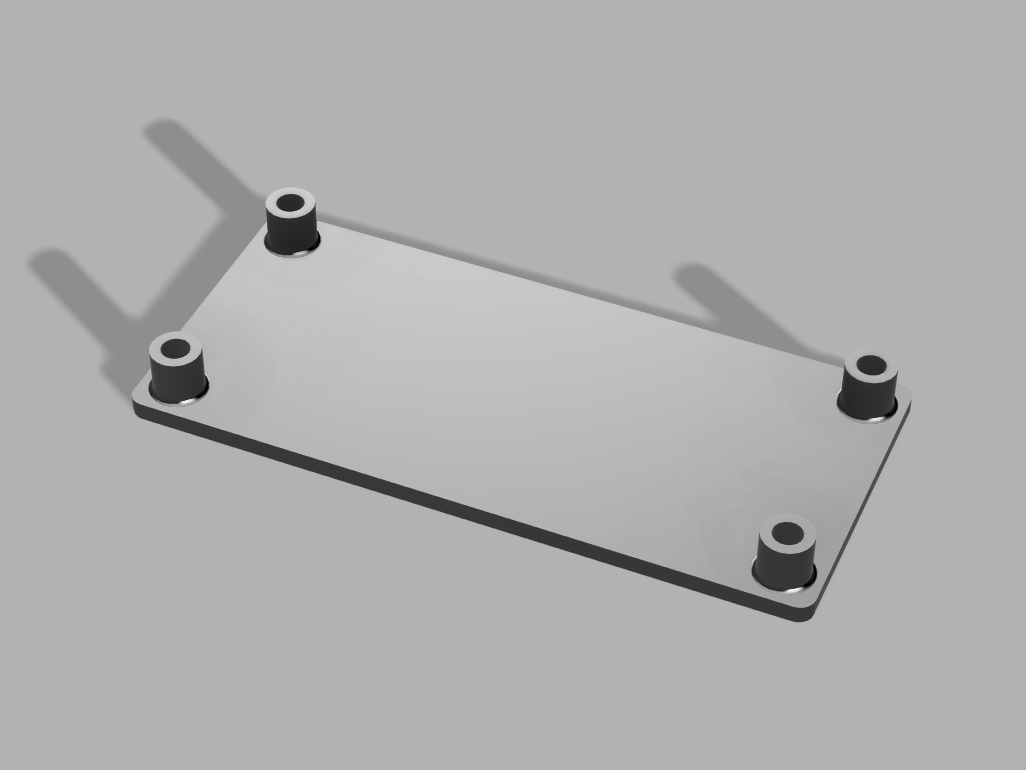 Raspberry Pi Zero back cover