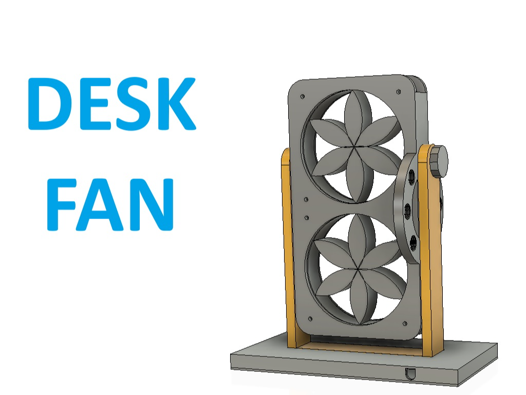 Mini Desktop Fan
