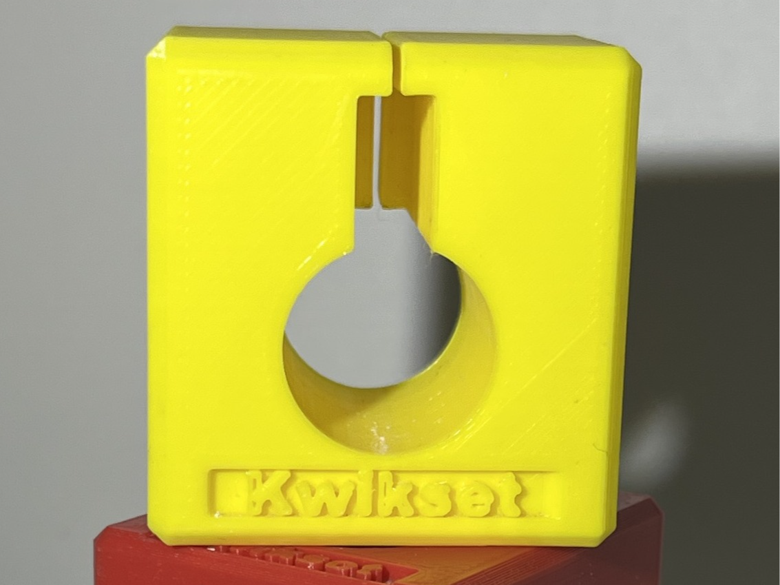 Schlage KIK Cylinder lock Vice holder/lock picking