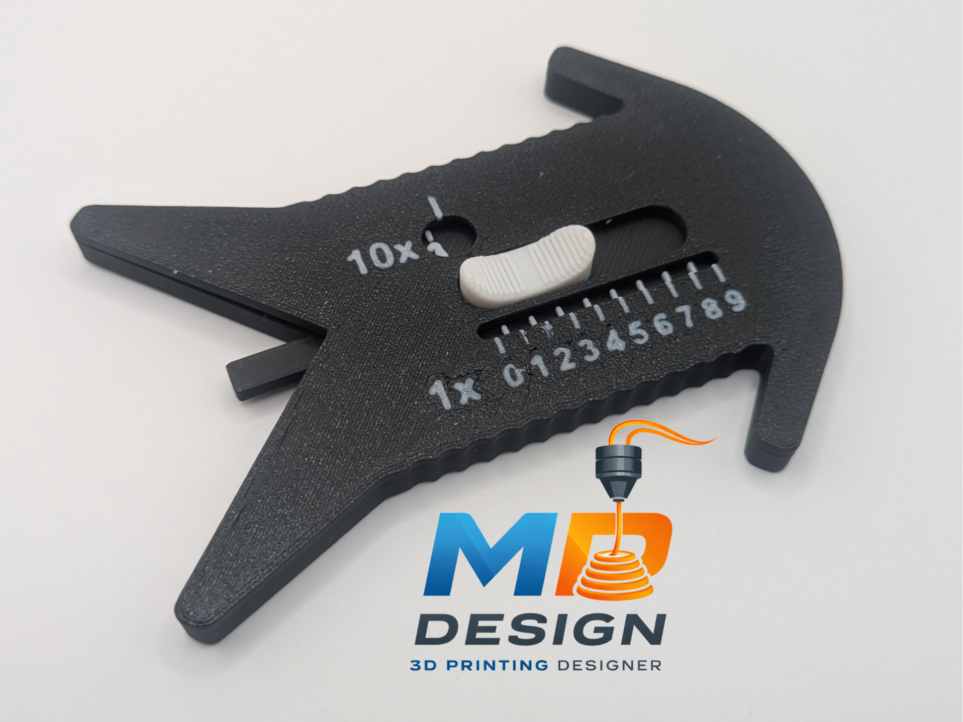 Radius Gauge for inner/outer radii - Vernier Scale