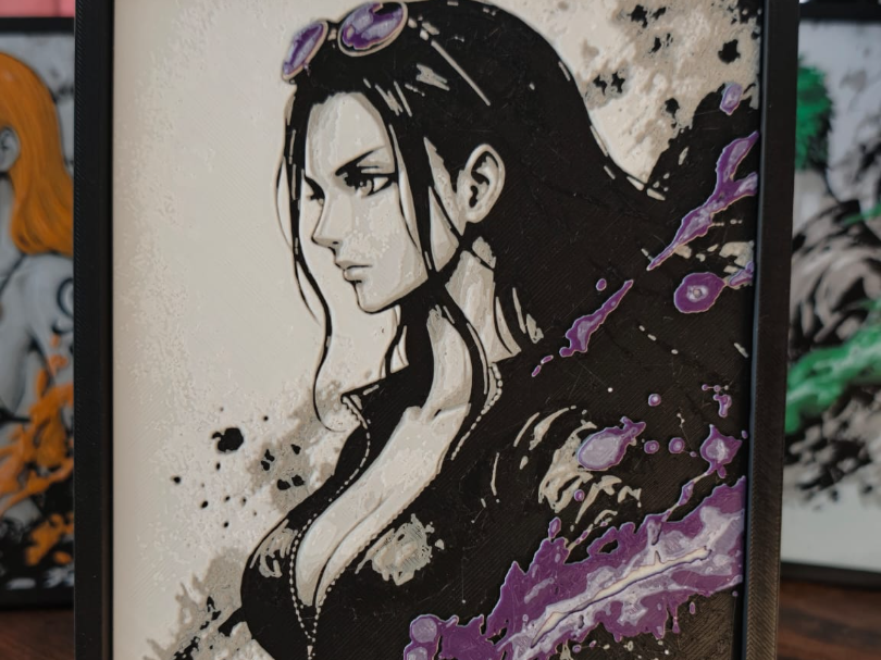 Robin – One Piece | Arte de pared 3D Hueforge