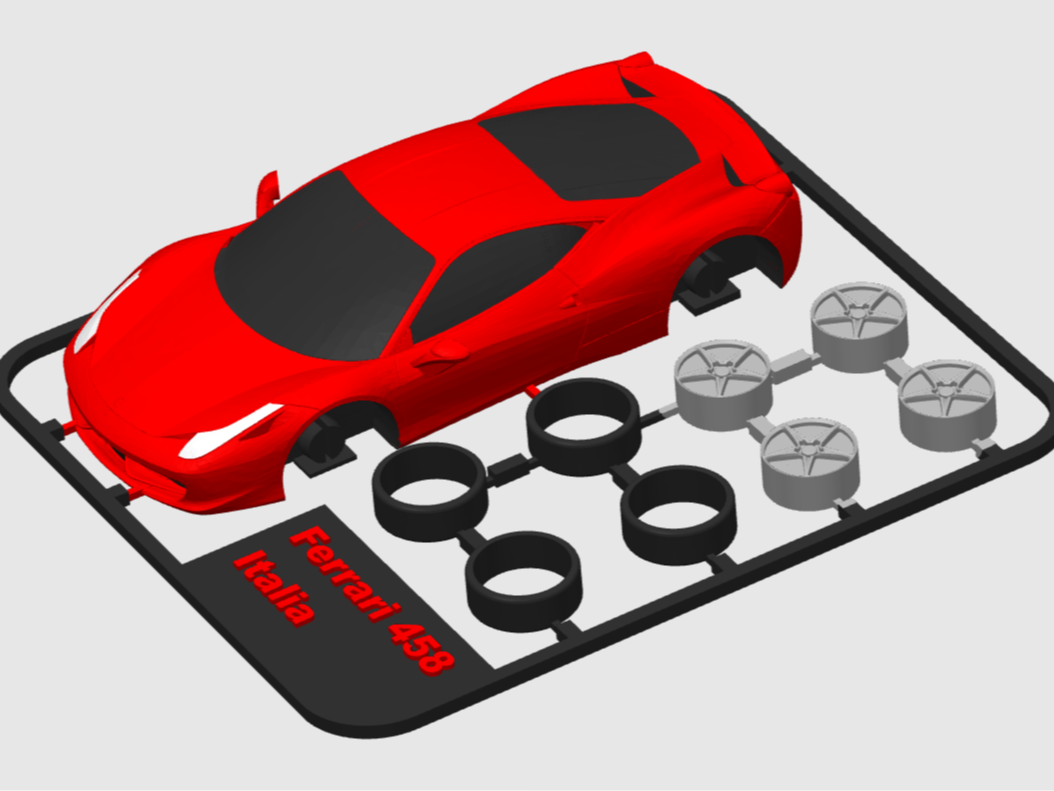 Ferrari 458 Italia kitcard
