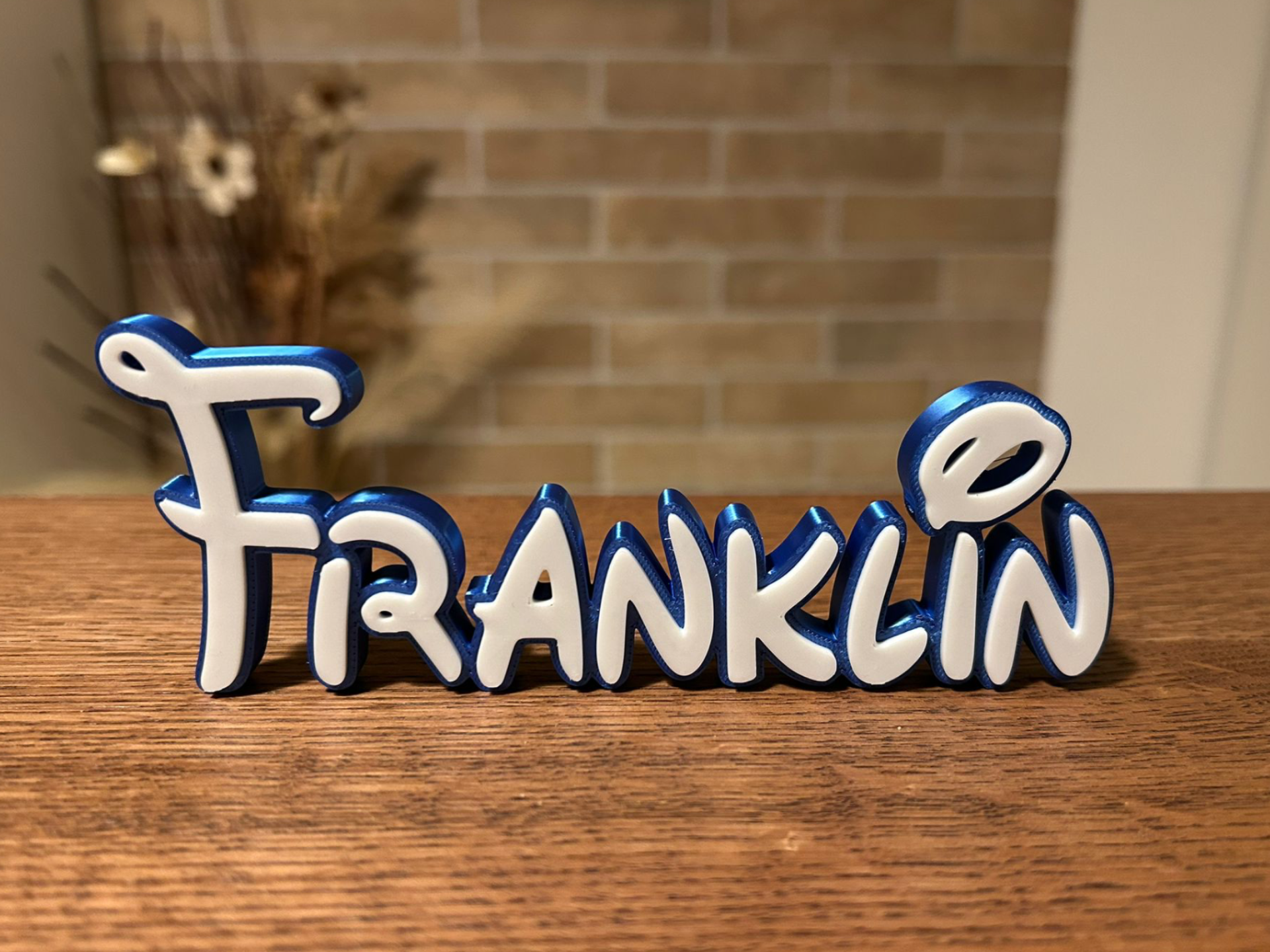 Franklin Name Disney Sign