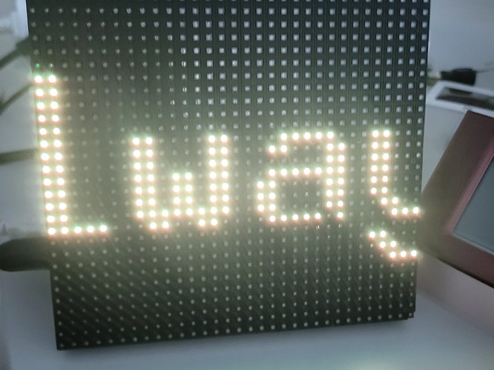 Raspberry Pi  32X32 LED Matrix Case