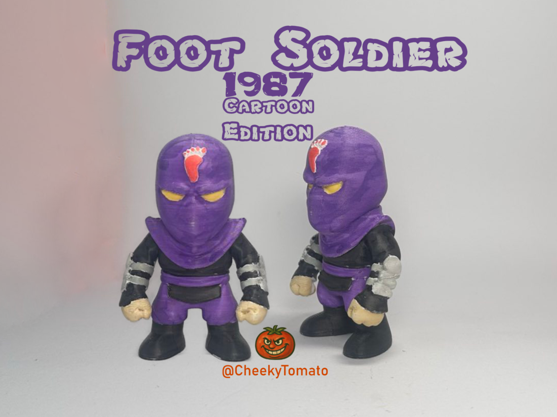 Foot Soldier Ninja – TMNT 1987 DeskBuddy Figurine