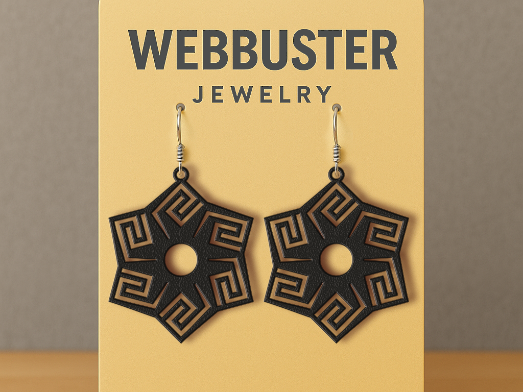Interwoven Echoes Earrings