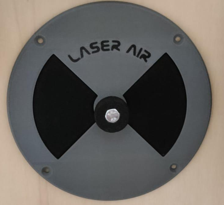 Presa d'aria per laserbox diametro 100mm