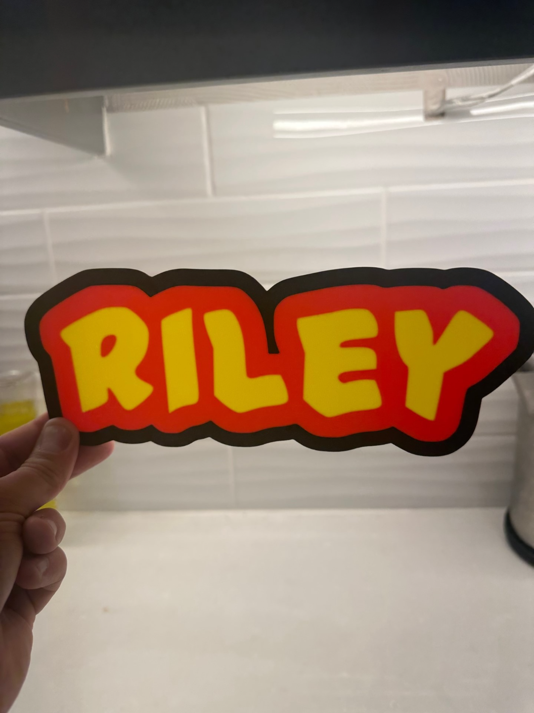 Riley Name Light Box