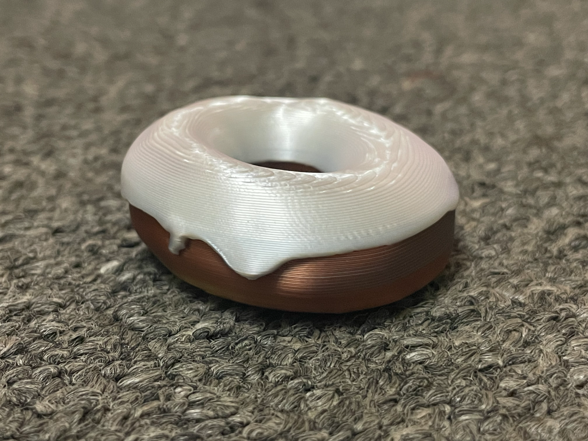 Donut with icing