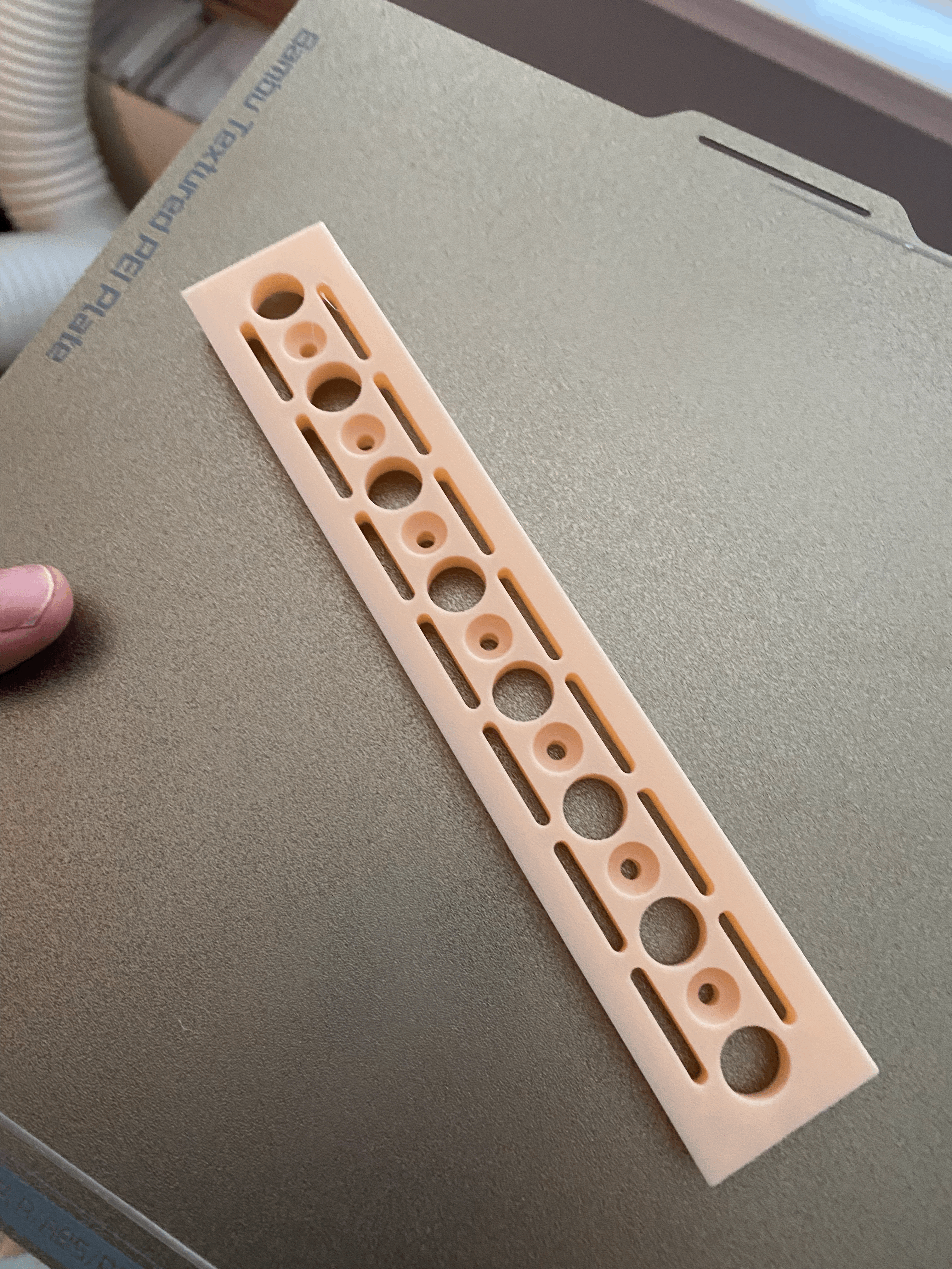 35mm Din Rail with Peg Board Variant