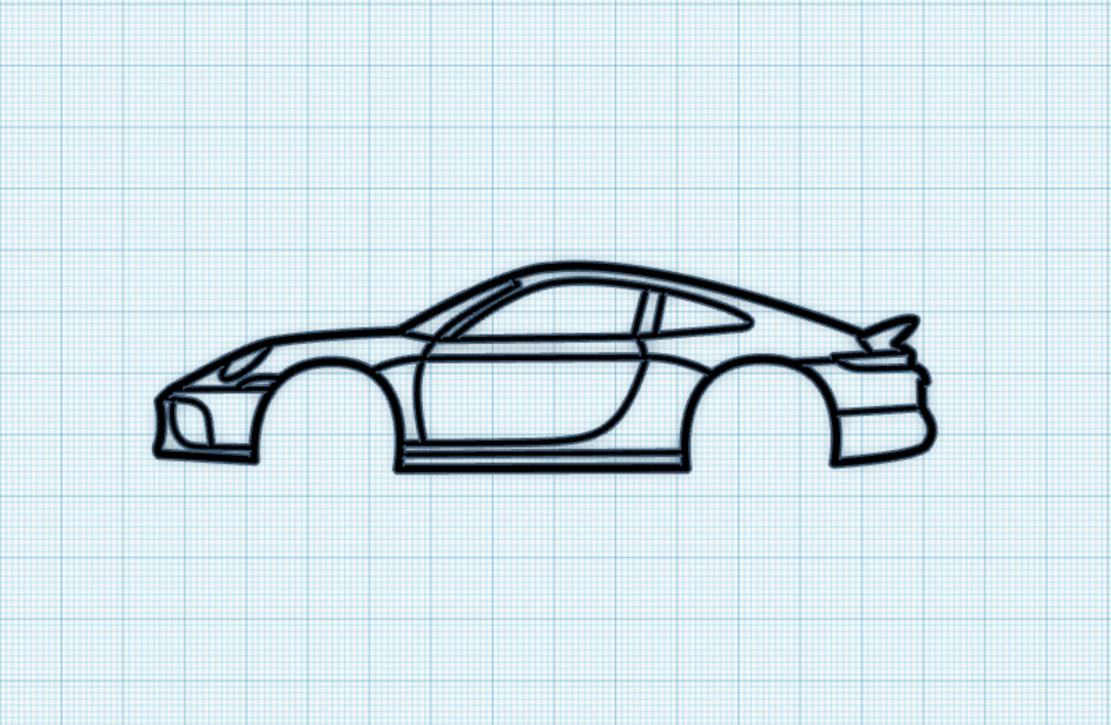 Porsche 911 Silhouette