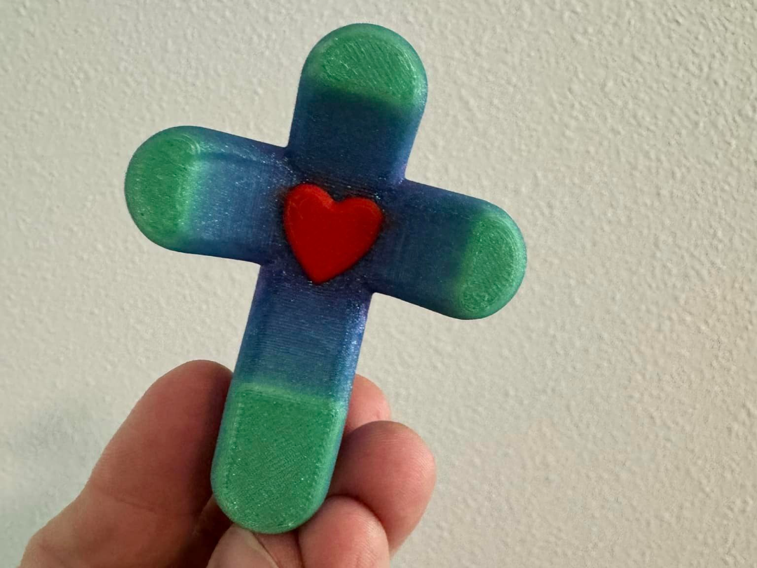 The Worry Cross with Eph 2:22