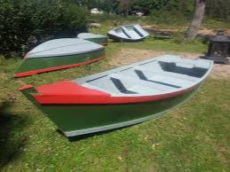 Chaloupes Verchères miniature Boat Canoe