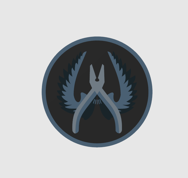 CT / Counter-Terrorists coin badge