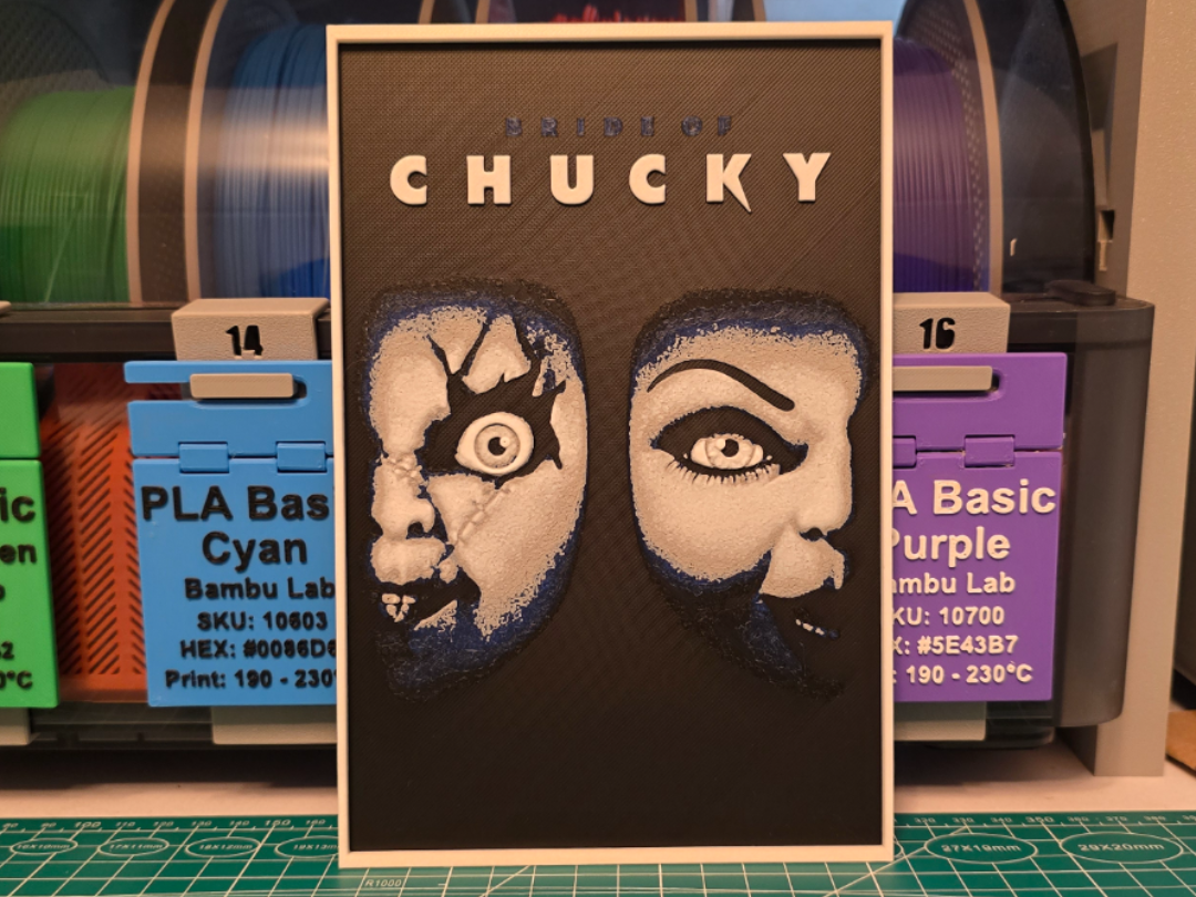 Bride of Chucky Movie Poster - Hueforge Art