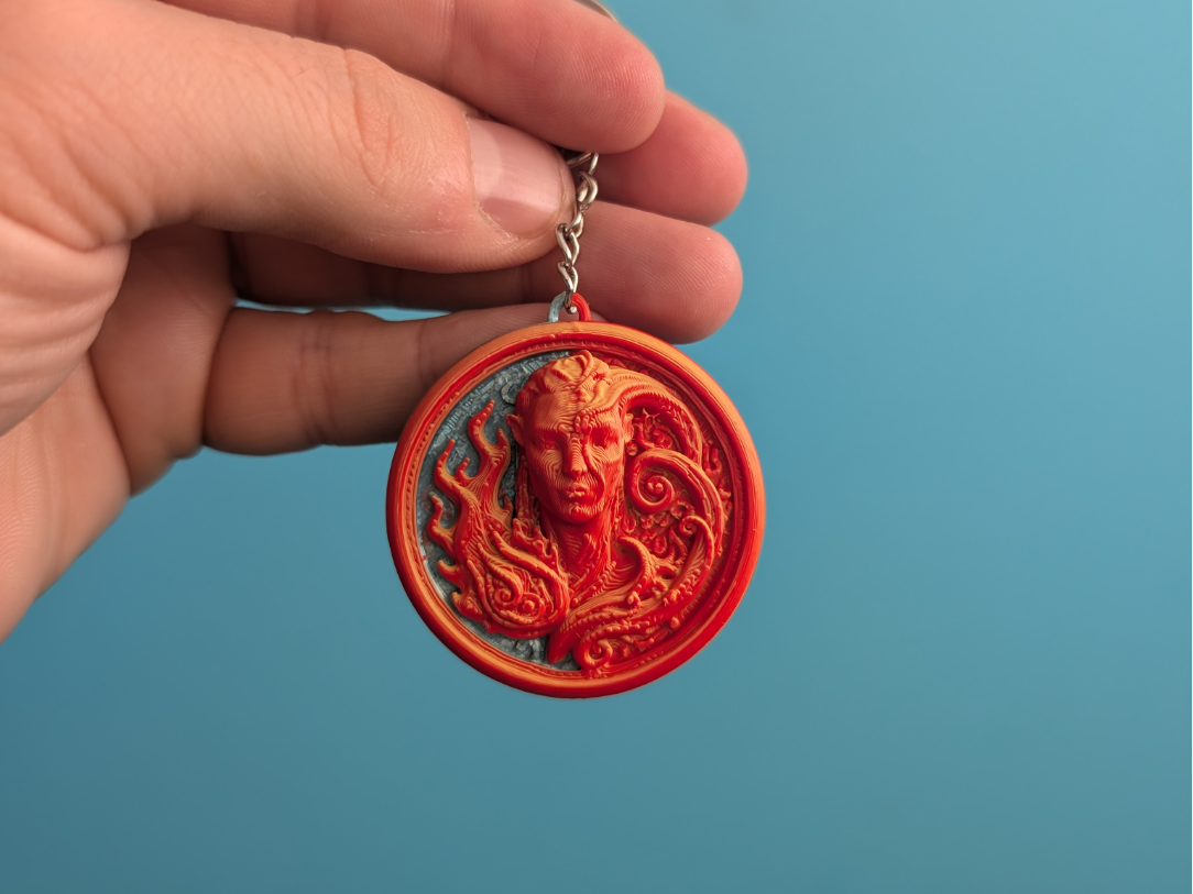 Avatar Ash and Water  (Keychain)