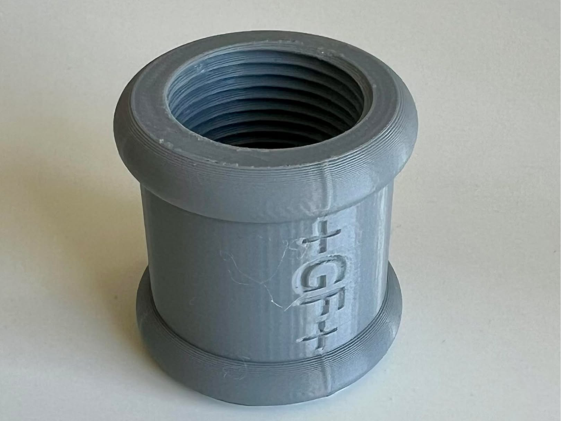 3/4" pipe coupling