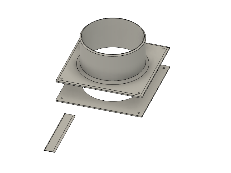 Exhaust System (100 mm Hose)