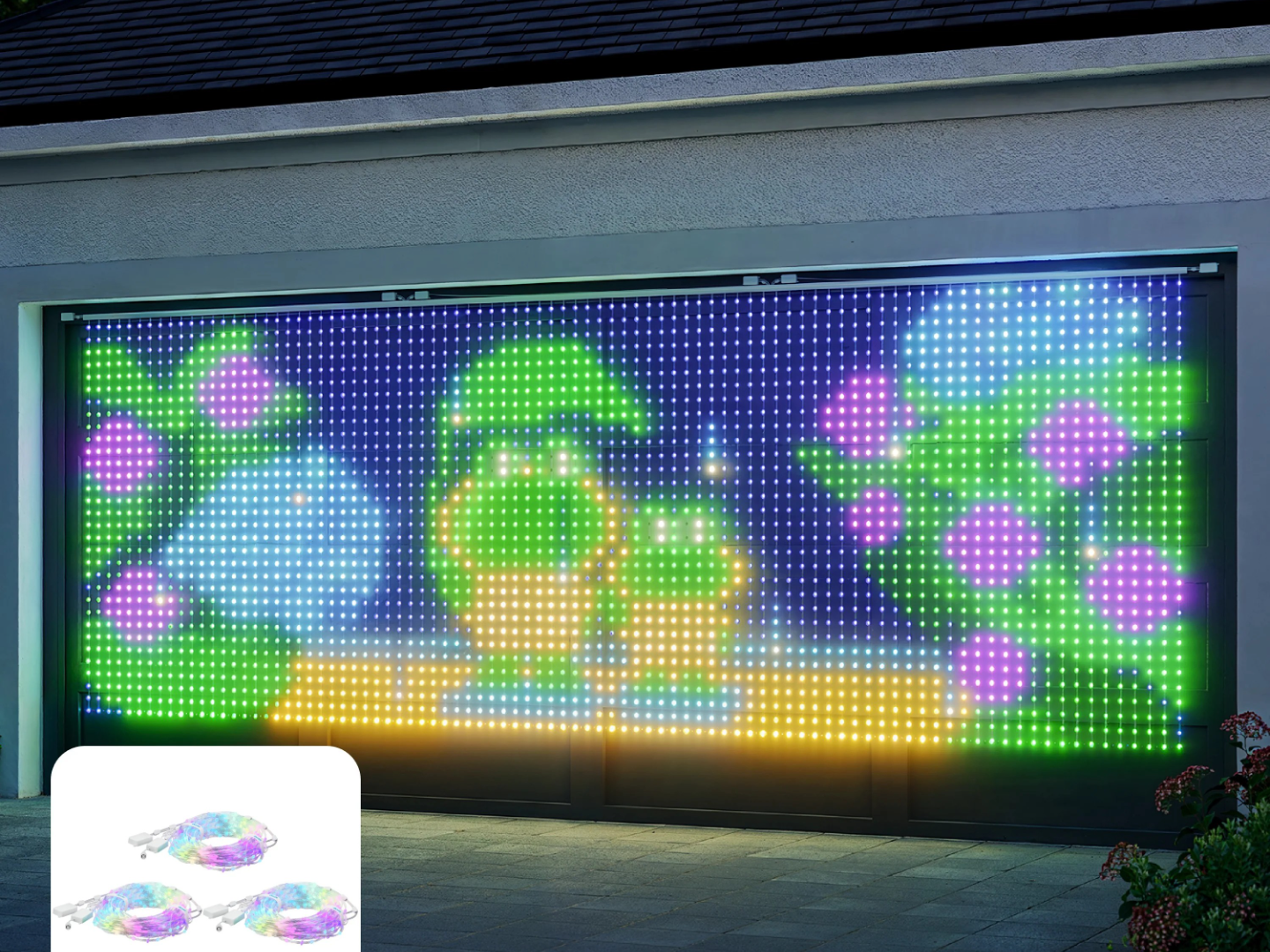 Govee Curtain Lights Pro Control & Power Holders
