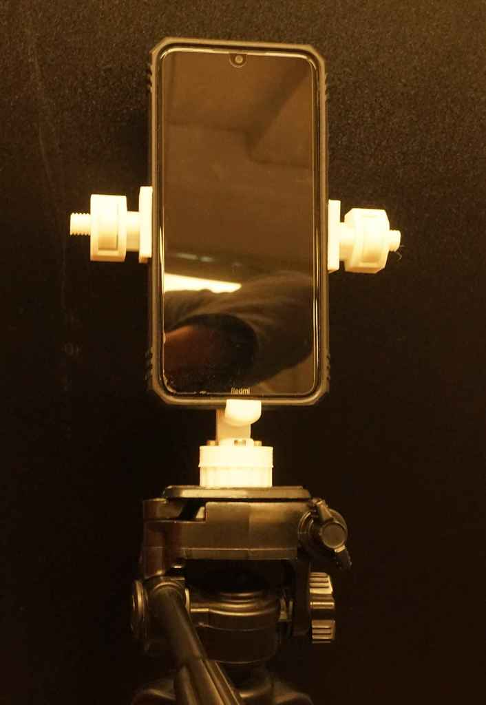 Phone holder for camera stand (Adaptor remix)