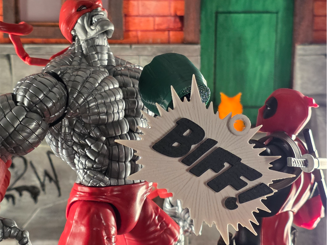 1/12 Scale Comic book sound effect pack