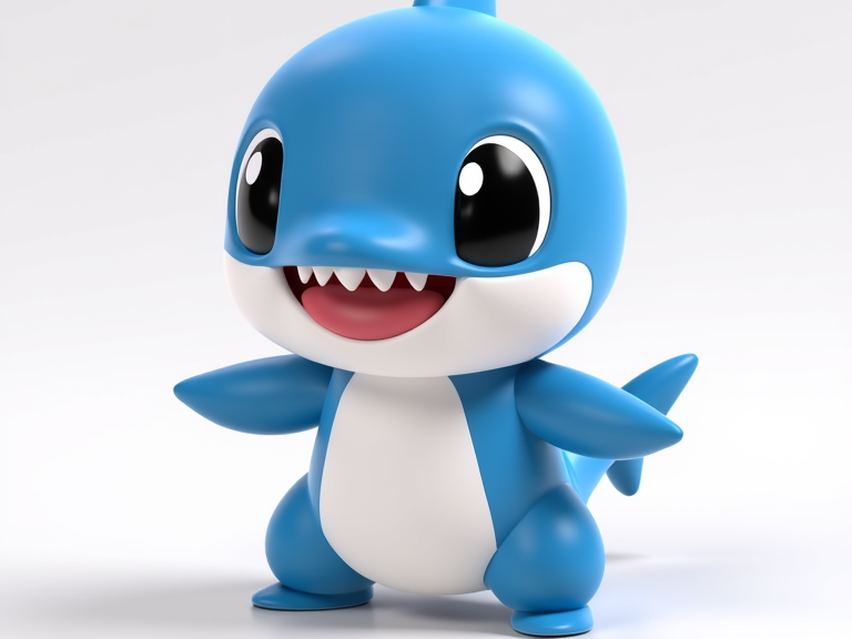 Cute baby sharkboy