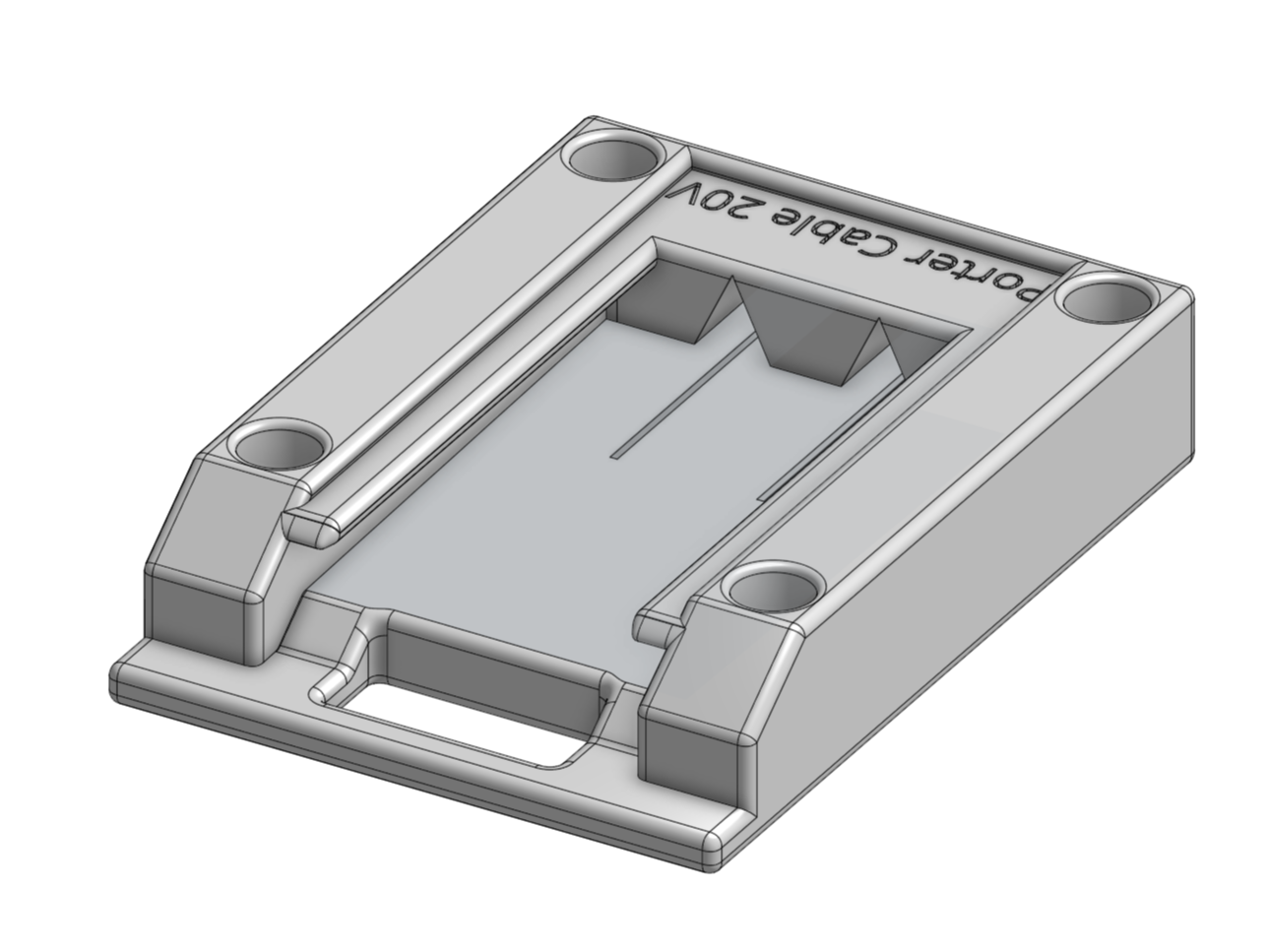 20V Porter Cable battery clip in