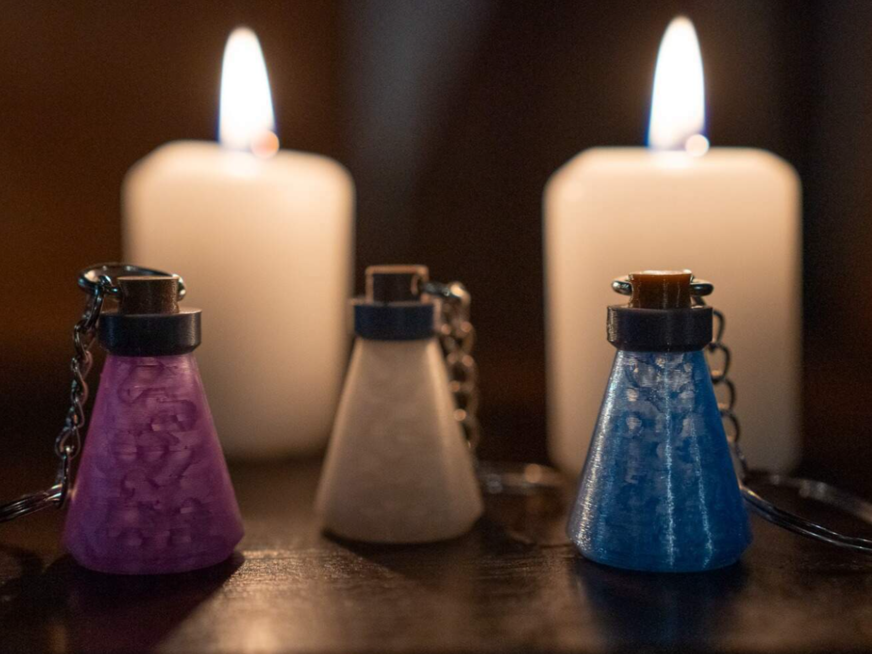Potion Keychains - Different Shapes