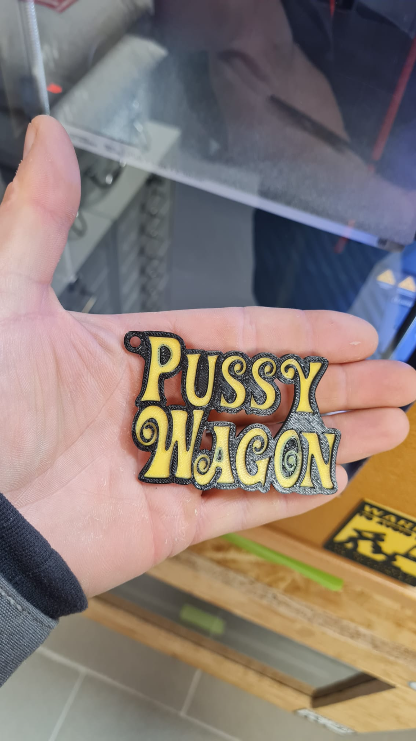 Keychain Pussy Wagon