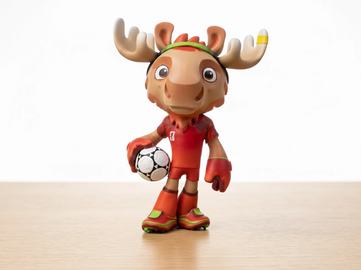 Mascote Copa do Mundo 2026 Maple Canada CAN