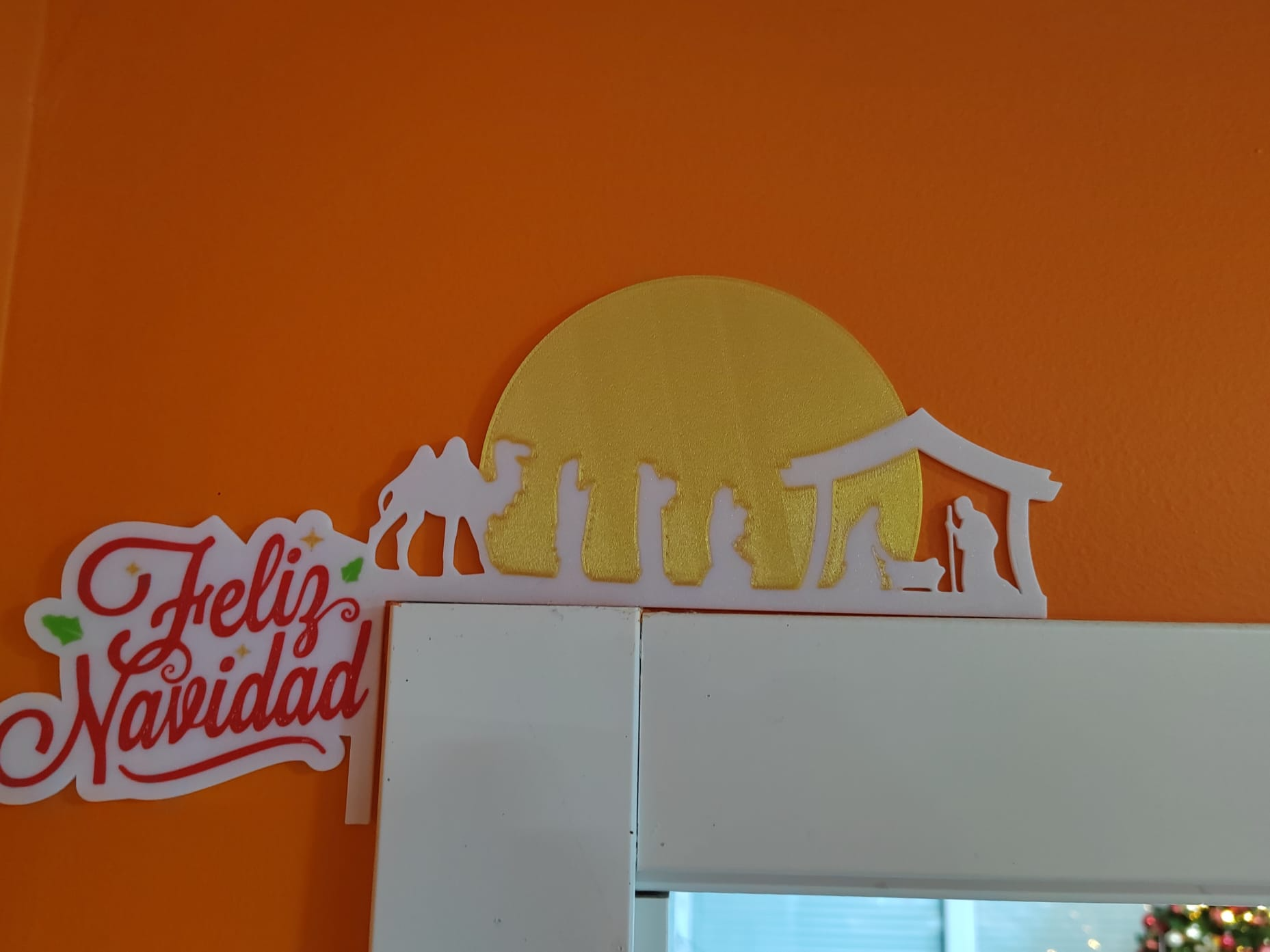 Reyes Magos para la puerta