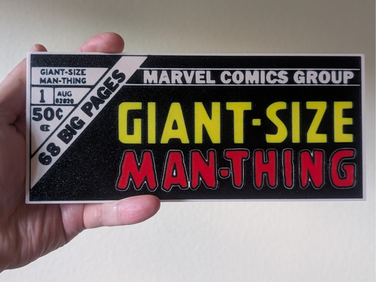 Giant-Size Man-Thing #1 Sign