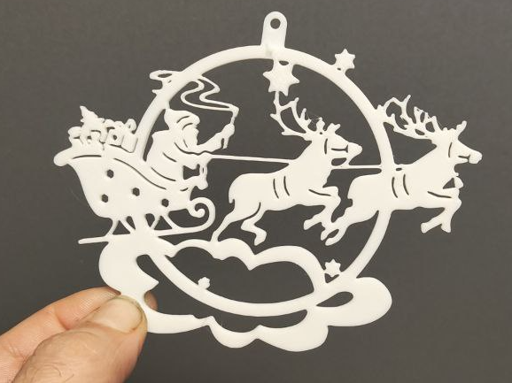 Santaclaus ball ornament