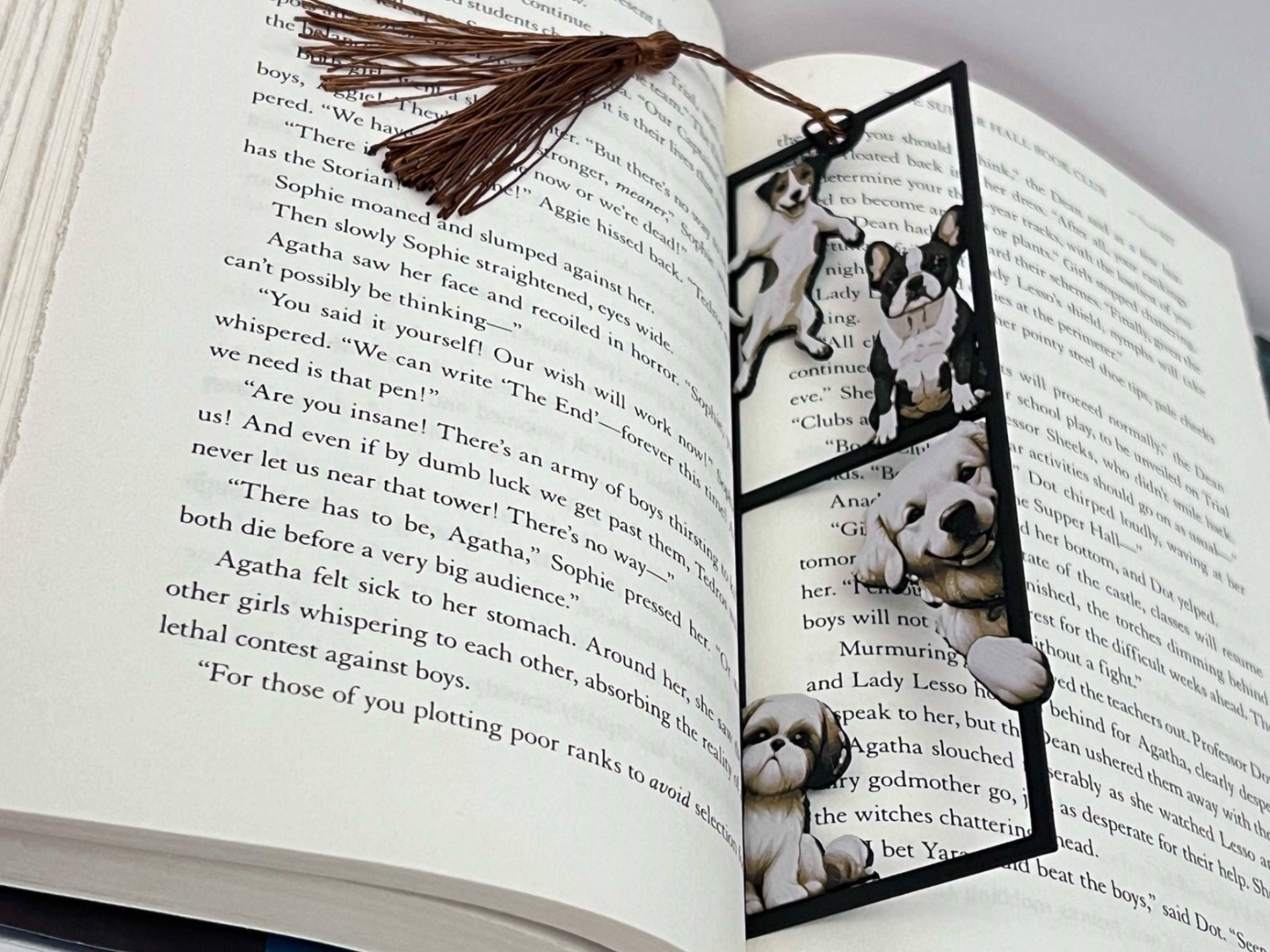 Dogs Being Dogs Bookmark