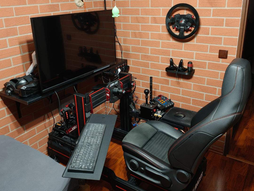 Shelf for Pimax VR controllers and DS-8X knob