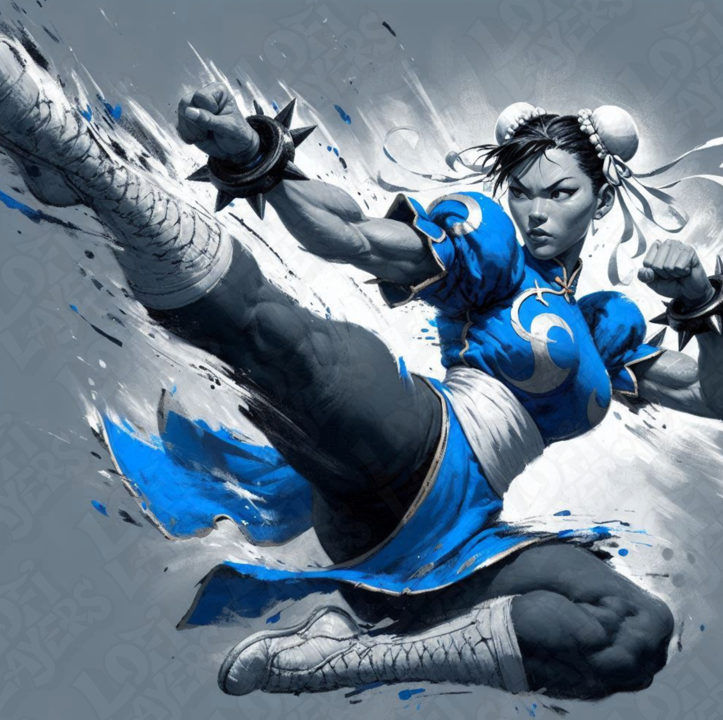 Chun Li Hueforge