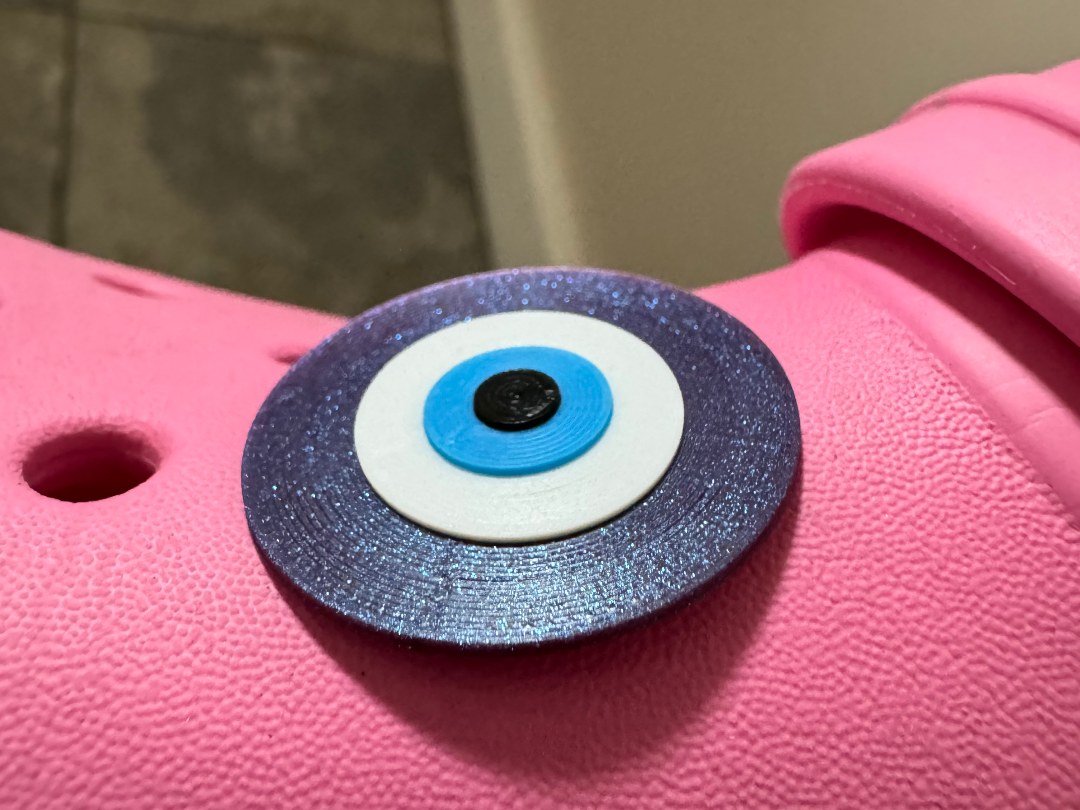 Evil Eye (Nazar) Crocs Charm