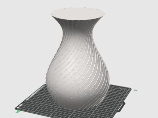 mothersday spiral vase