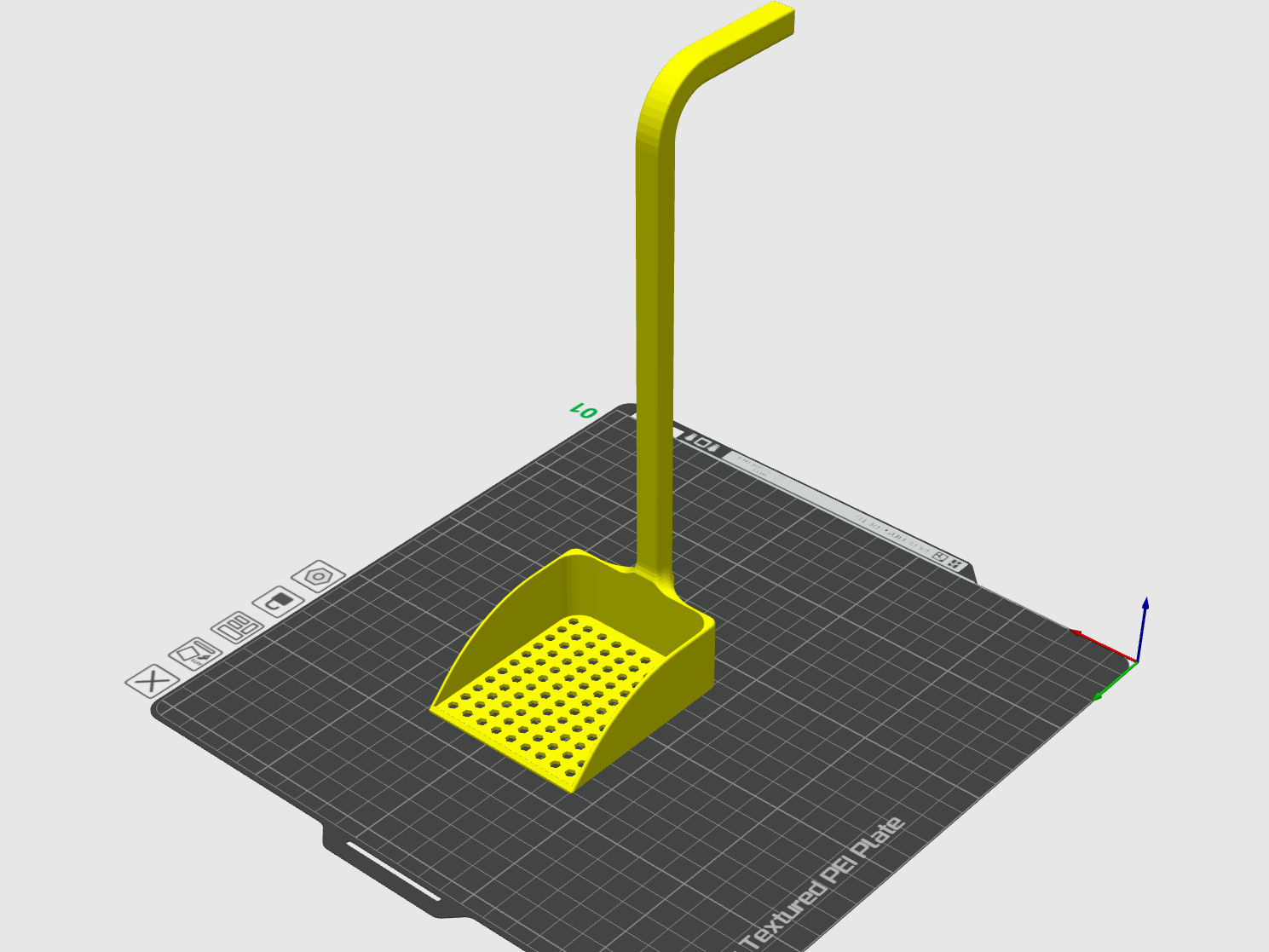Scoop - Aquarium tank or Cat sand scoop