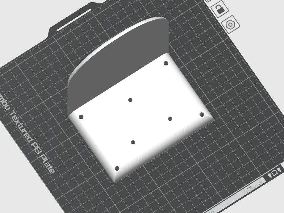 Camera mount with roof - design for Annke Camera