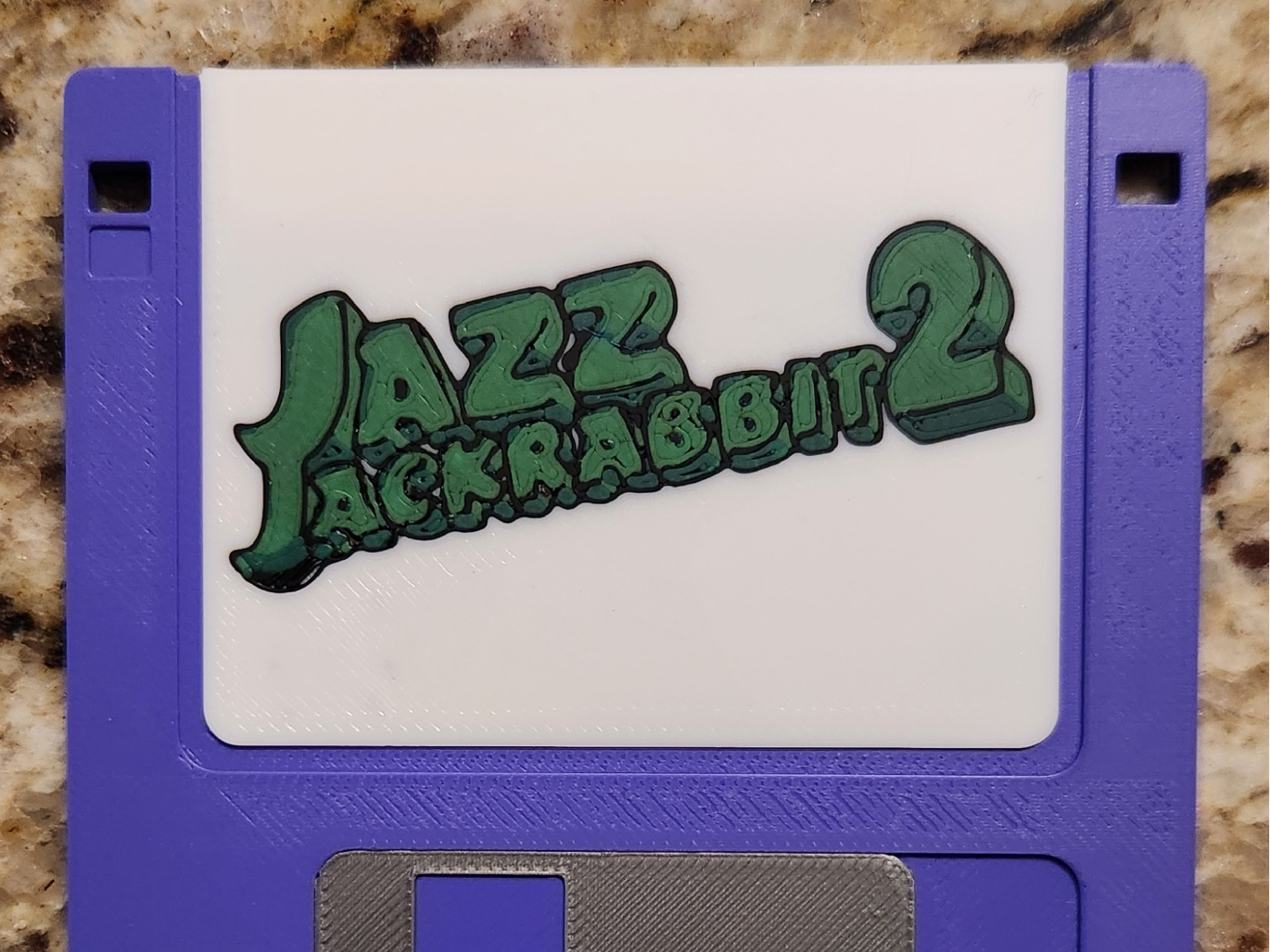 Jazz 2 Label - Memorable Games Floppies Coasters
