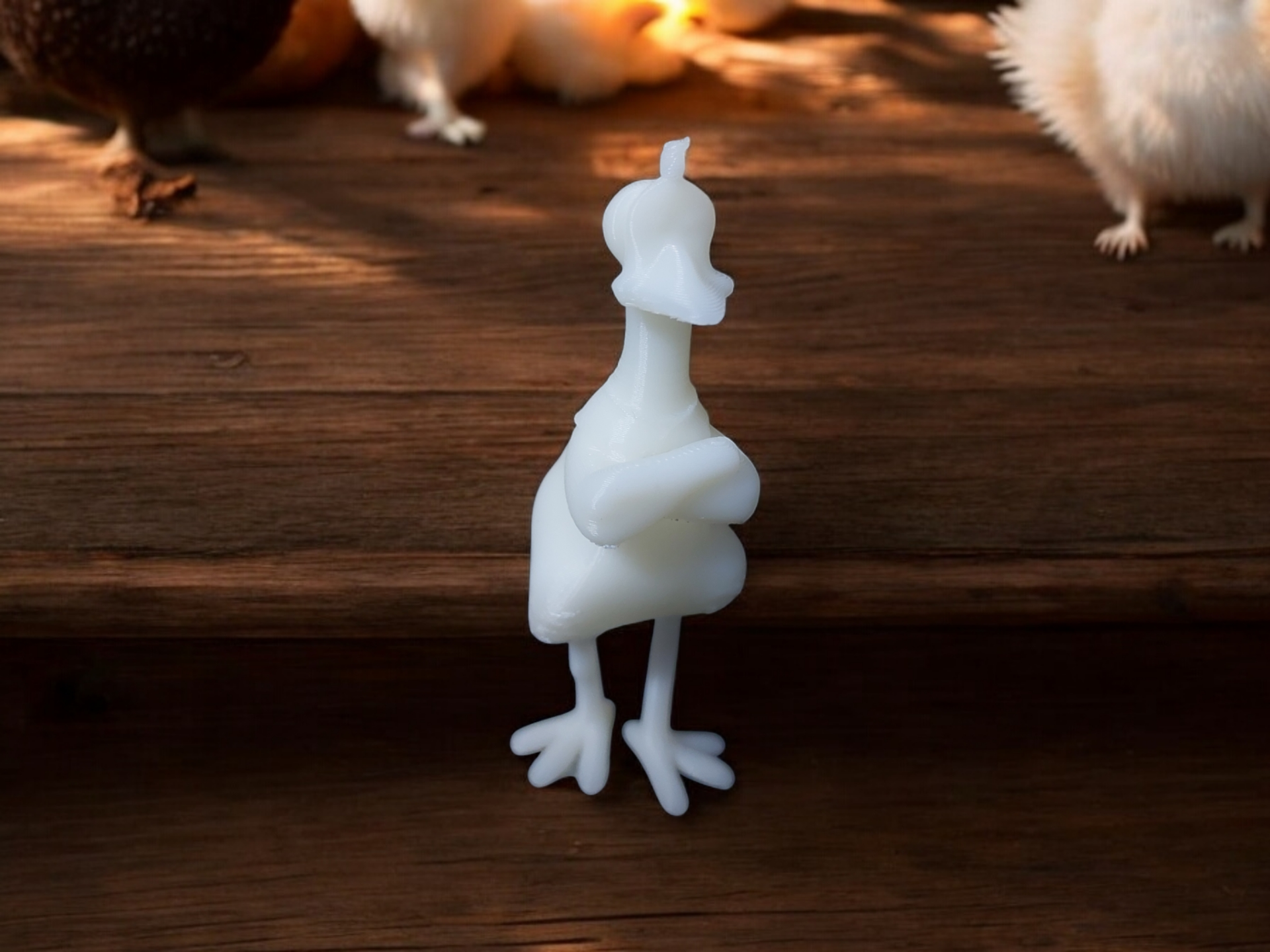 Ginger hen