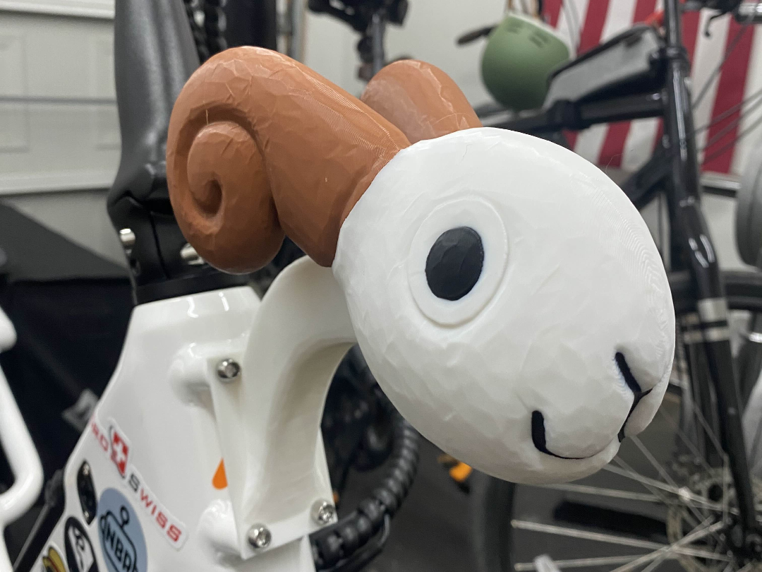 Going Merry Figurehead for Bike