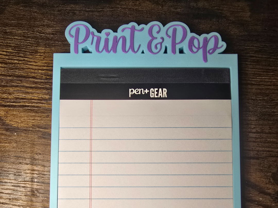 5x8 Order Form Note Pad Holder