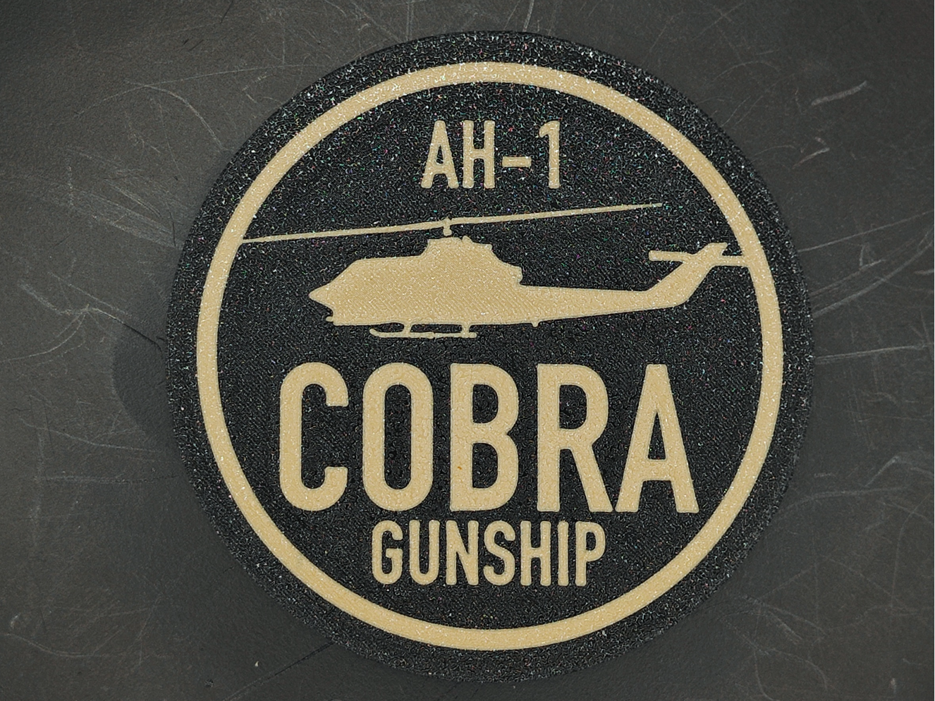 AH-1 COBRA Gunship Coasters