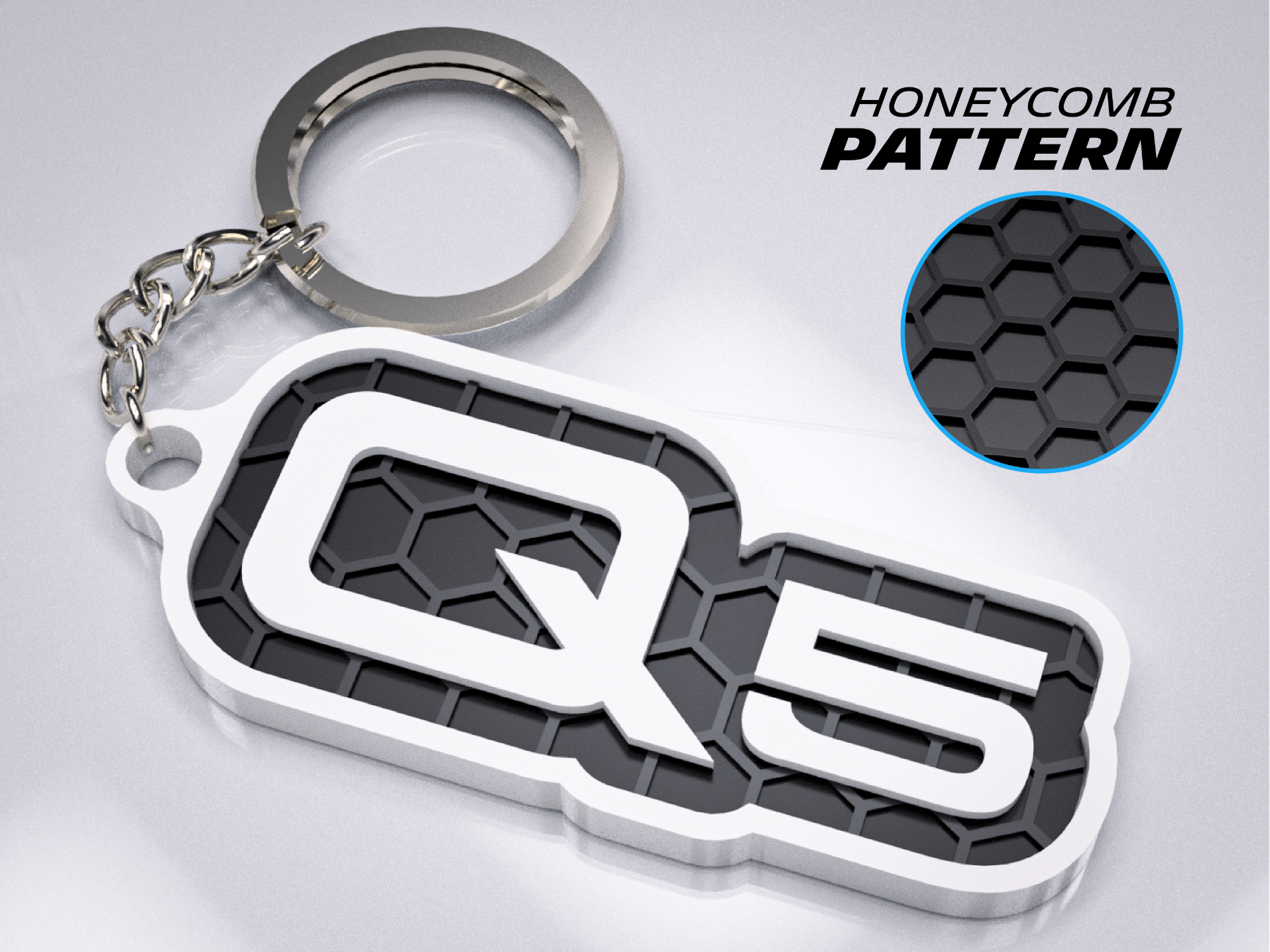 Audi Q5 Keychain