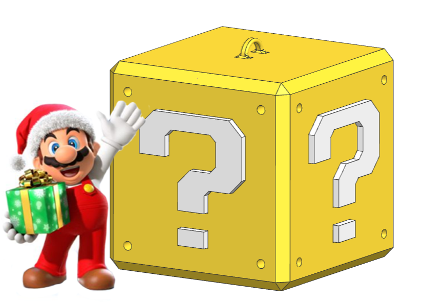 Super Mario Questionblock in your tree!
