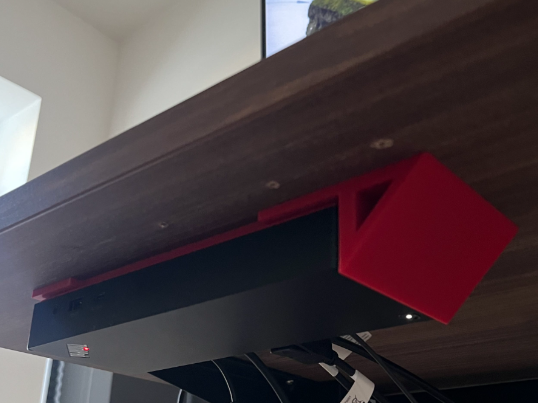 Under-desk mount for Thinkpad thunderbolt 4 dock