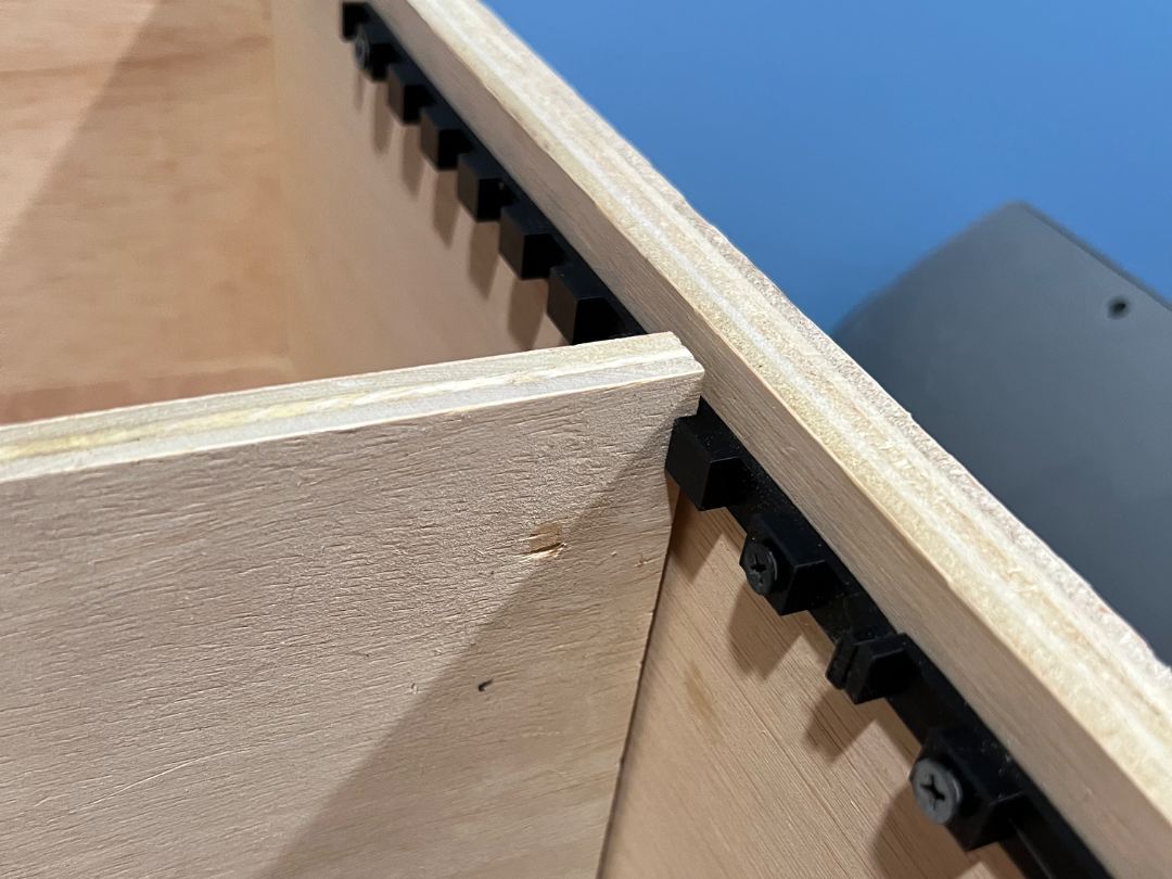 adjustable plywood drawer divider